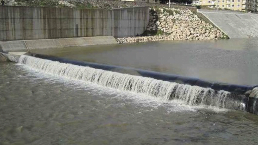 , Lastik Set, Rubber Dam, Lastik Savak Asi Nehri,Antakya